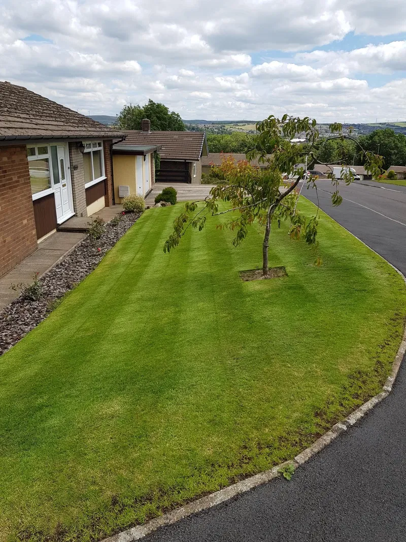 Recent grounds maintenance and exterior cleaning work